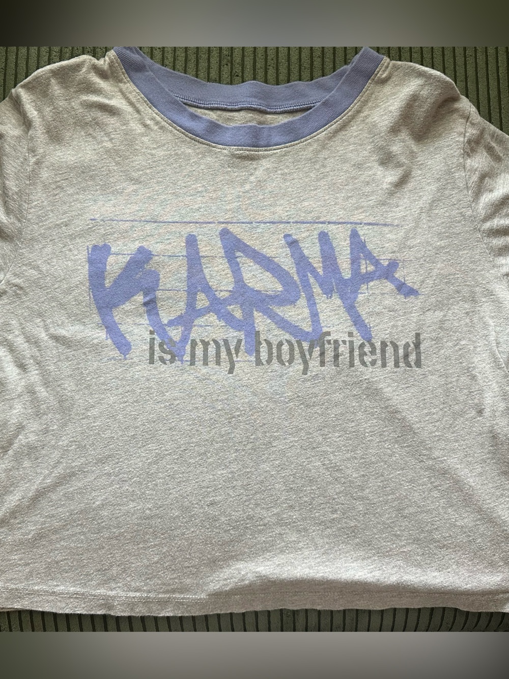 Taylor Swift Midnights Karma Crop Top